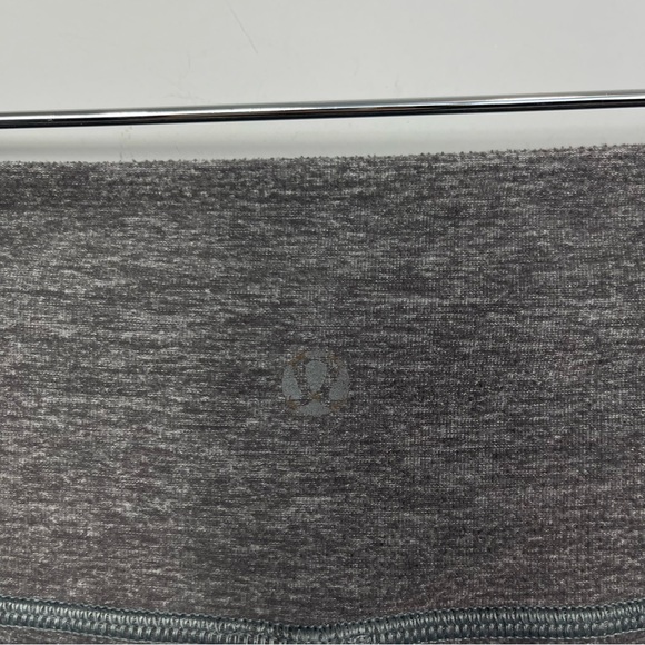 Lululemon Wunder Under Crop II Heathered Slate Pants Leggings Tights Yoga 6 - Picture 8 of 12